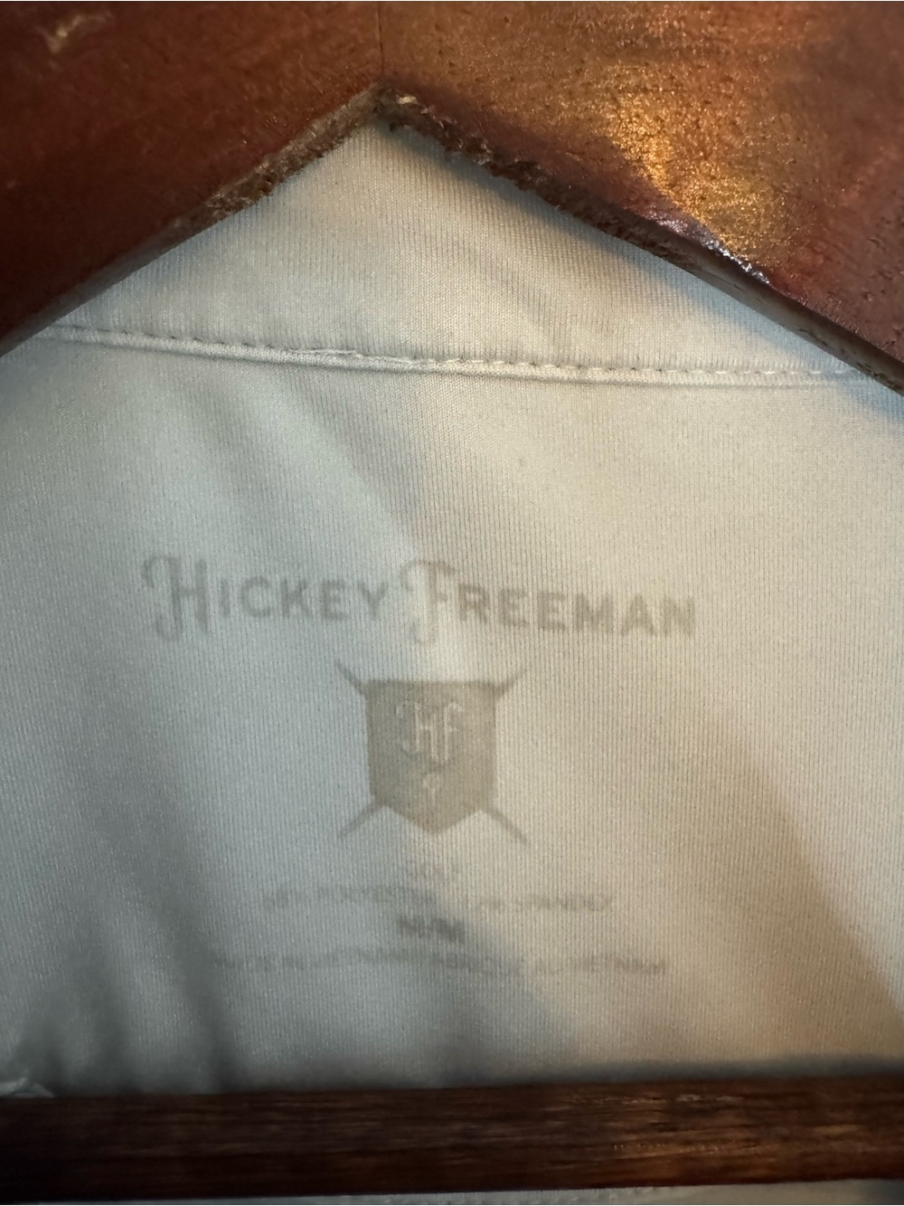Hickey Freeman Navy & White Striped Polo - Picture 2 of 5